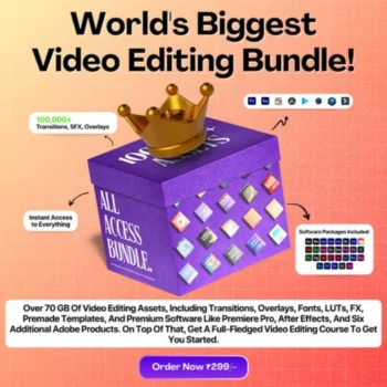 Biggest Video Editing Package