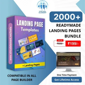 2000 High Converting Elementor Landing Pages