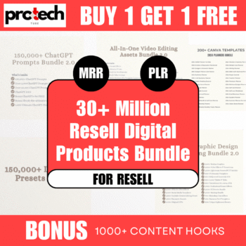 30 Million Digital Products Bundles