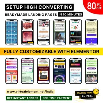 Digital Products Landing Pages Collection