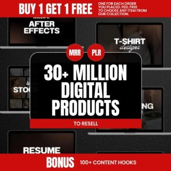 30 Million Digital Products Bundles