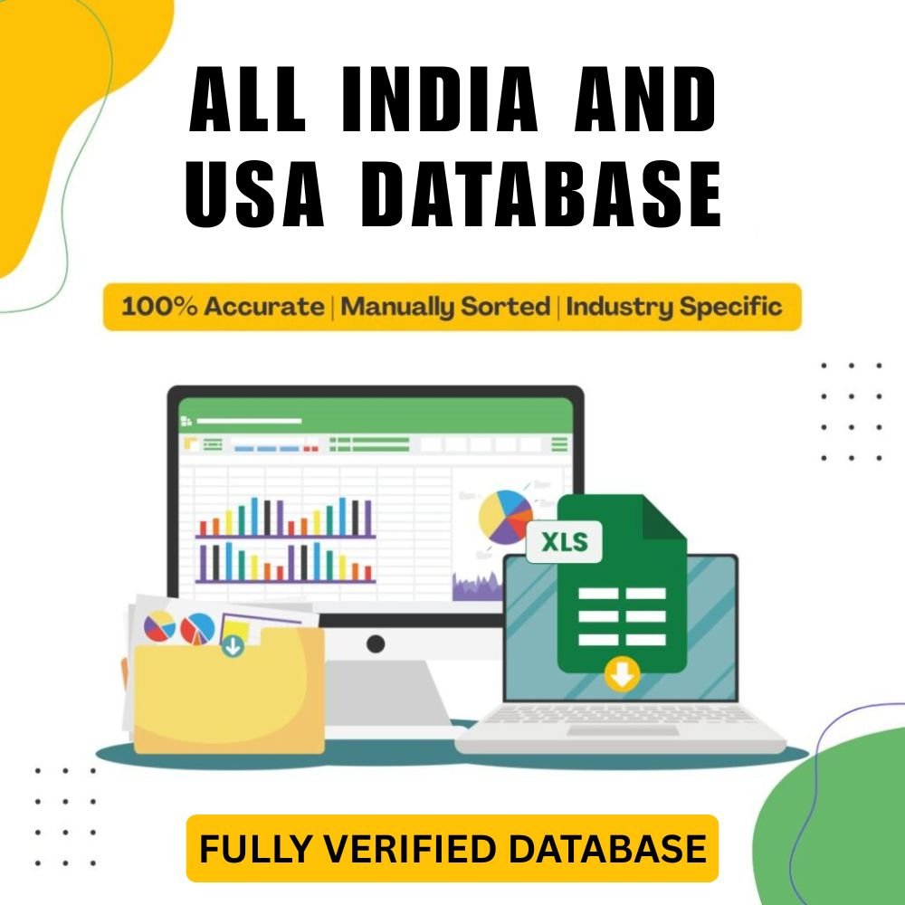 15 Cr+ B2B Database with INDIAN & USA Real Data - 2025 Update - Protechtube