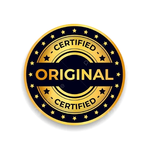 pngtree original certified label with gold and star details png image 5390369 removebg preview